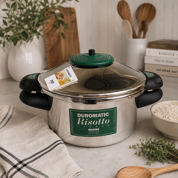 Kuhn Rikon Other - Kuhn Rikon Duromatic Risotto Cooker Swiss Stainless Steel Pressure Cooker NIB